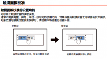 三菱觸摸屏GT2000系列首次使用時該如何對屏幕校準(zhǔn)