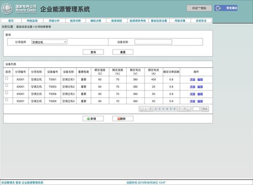企業(yè)能源管理系統(tǒng)Axure RP原型設(shè)計(jì)與構(gòu)建